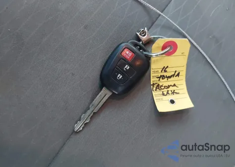 2016 Toyota Tacoma Sr z USA, uszkodzony, nr VIN 5TFRX5GN1GX055740